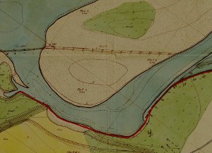  [Kart forbygning ved Melhus 1942]